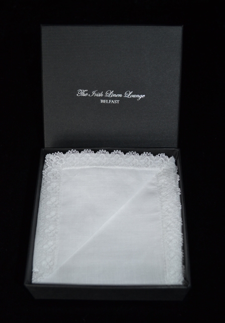 Irish Linen Ladies Handkerchief